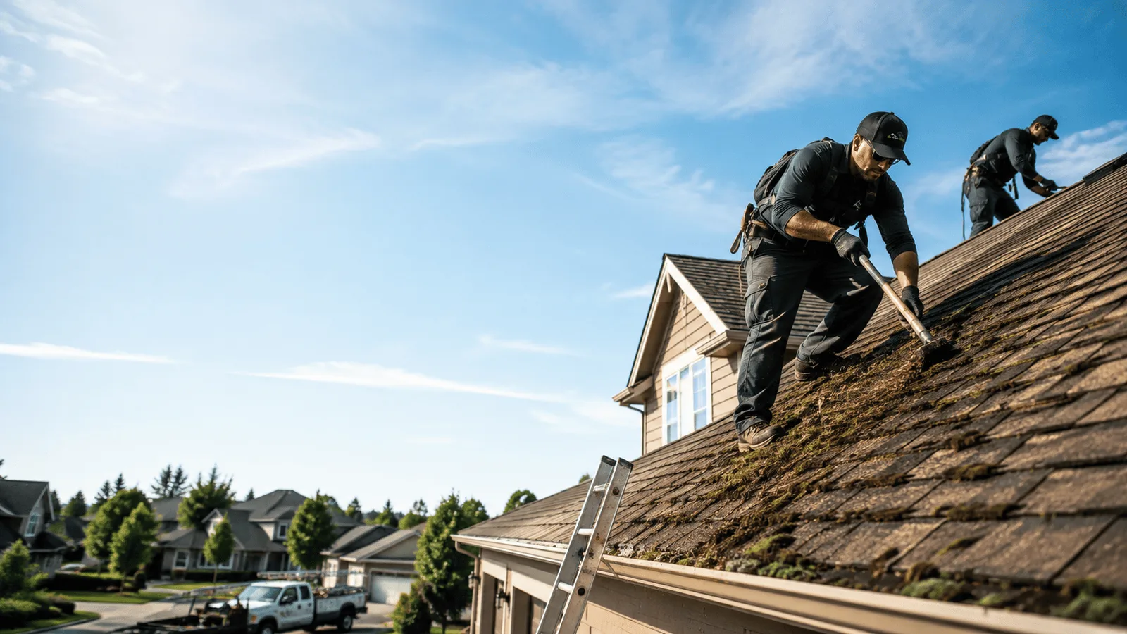 Roof Moss Removal in Bothell, WA near me